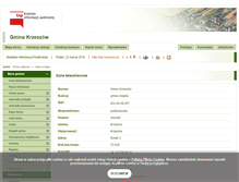 Tablet Screenshot of bip.krzeszow.pl