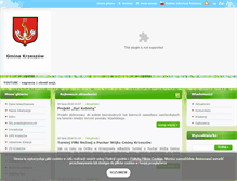Tablet Screenshot of krzeszow.pl